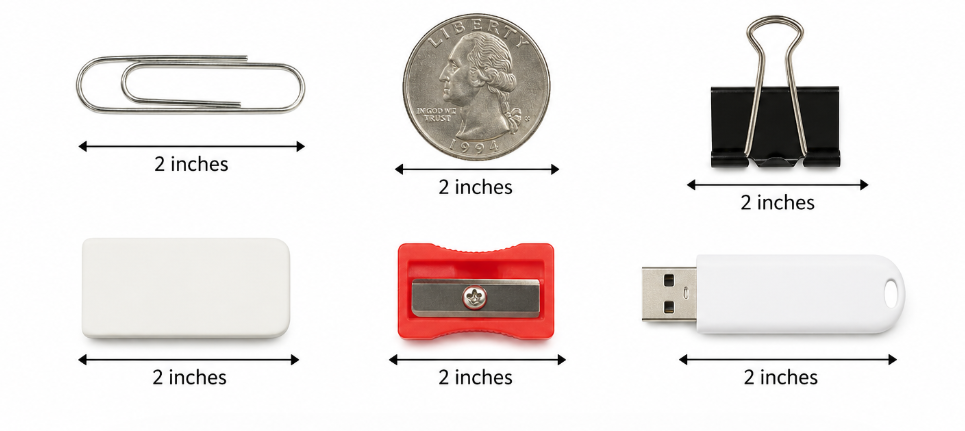 Common Things That Are 2 Inches Long 