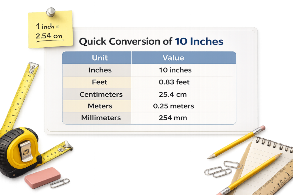 Common Things That Are 10 Inches Long