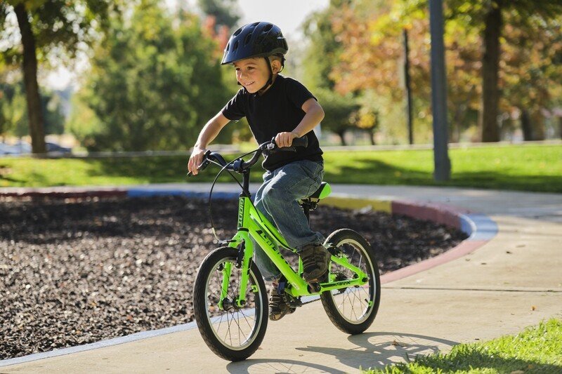 child's bicycle with 16 inch wheels, a common thing that is 16 inches long