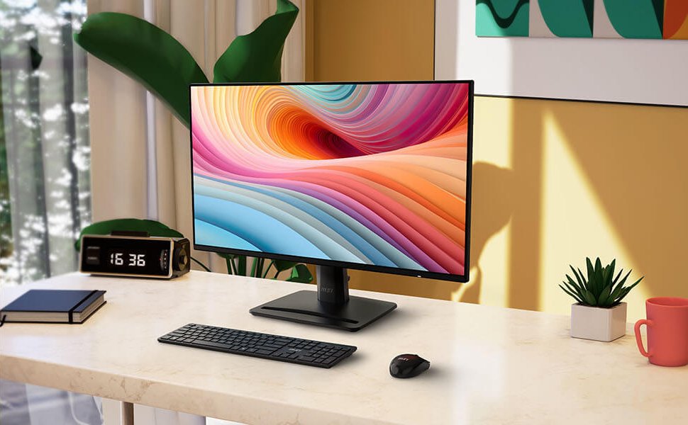 25 inch computer monitor on a desk, one of the common things that are 25 inches long